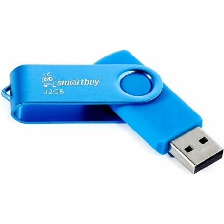 Флешка 32Gb SmartBuy UFD 2.0 Twist Blue SB032GB2TWB
