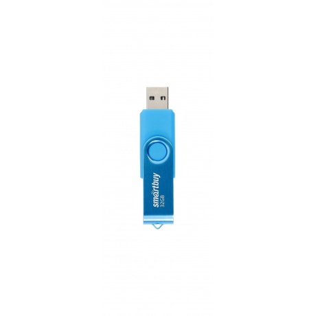 Флешка 32Gb SmartBuy UFD 2.0 Twist Blue SB032GB2TWB - фото 4