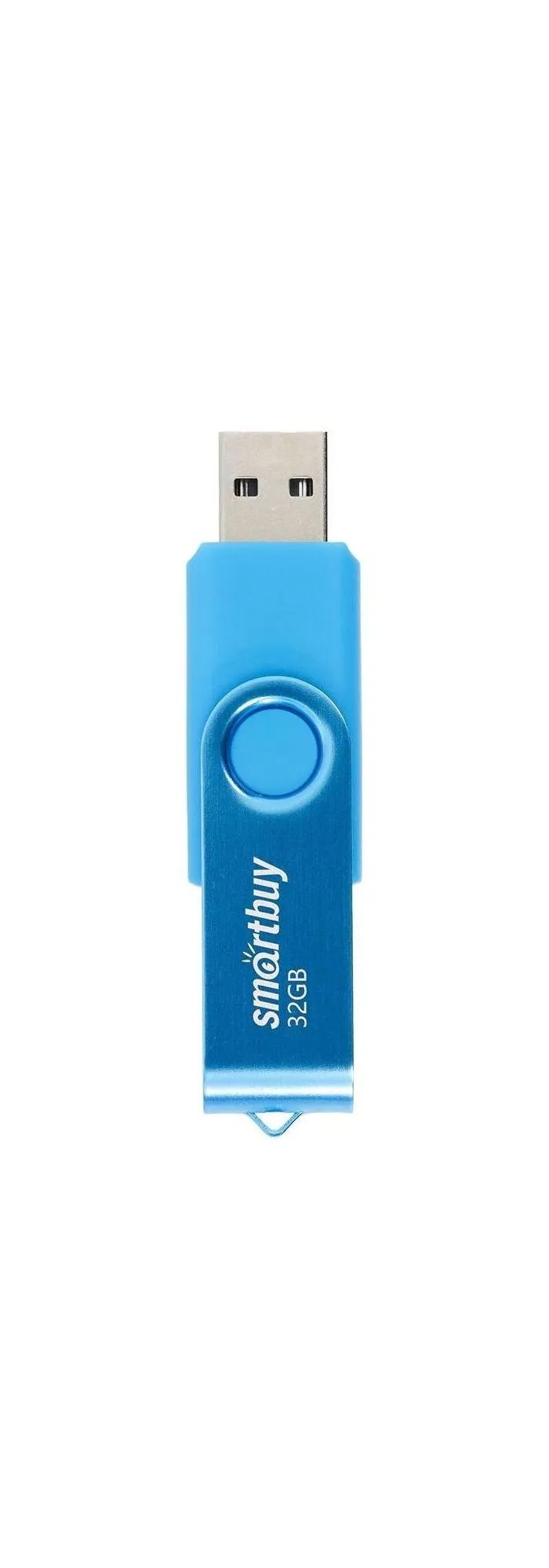 Флешка 32Gb SmartBuy UFD 2.0 Twist Blue SB032GB2TWB - фото 4