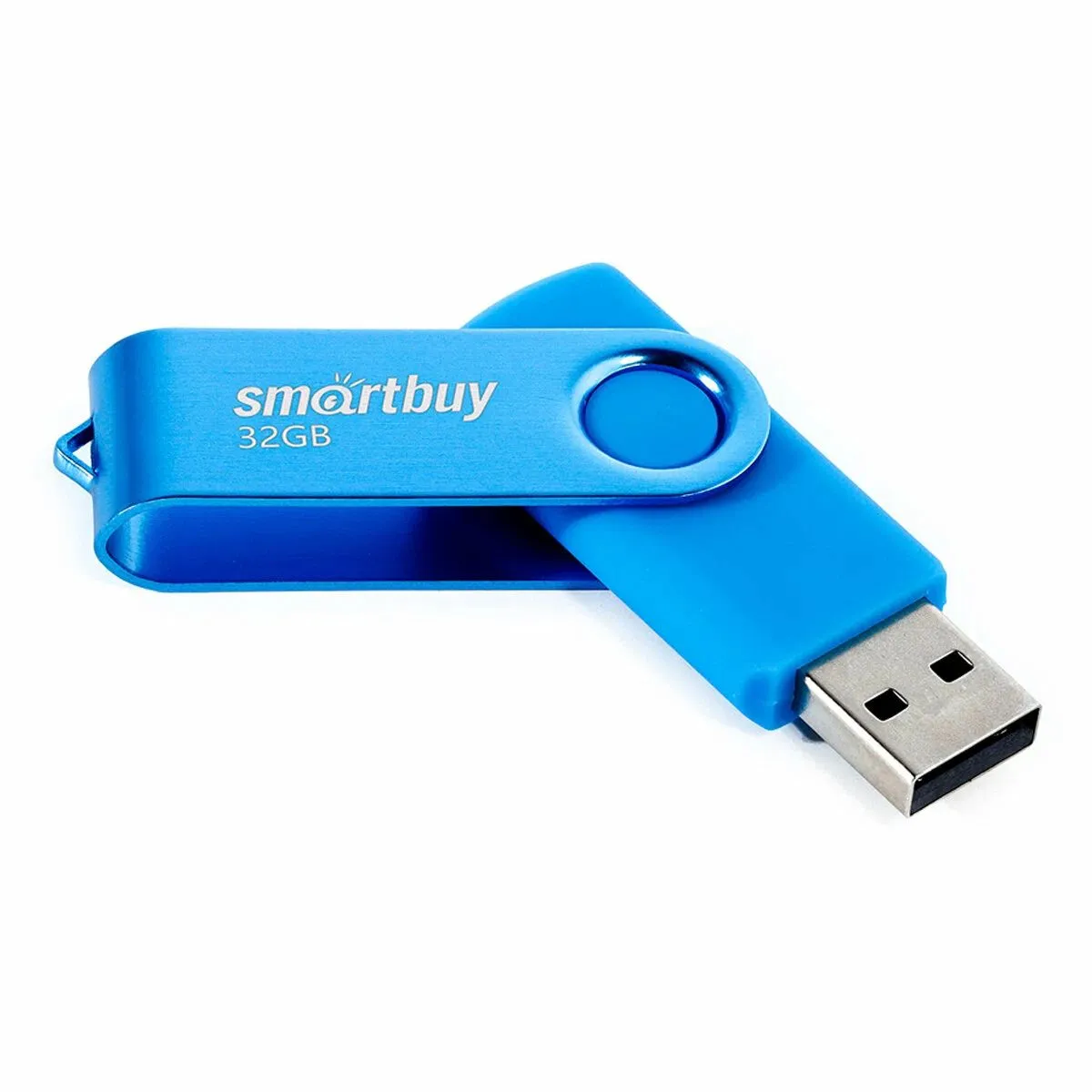 Флешка 32Gb SmartBuy UFD 2.0 Twist Blue SB032GB2TWB - фото 5