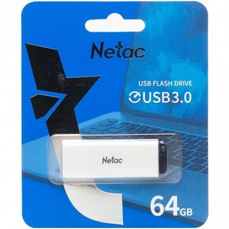 Флешка 64Gb Netac U185 NT03U185N-064G-20WH - фото 2