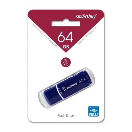 Флешка 64Gb SmartBuy Crown SB64GBCRW-Bl - фото 2