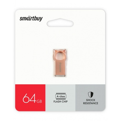Флешка 64Gb SmartBuy MC5 Kitty USB Pink SB064GBMC5 - фото 3