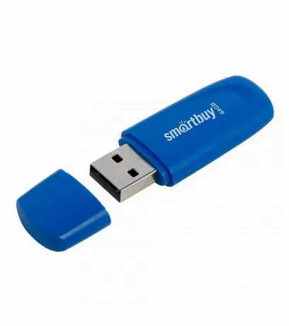 Флешка 64Gb SmartBuy Scout Blue SB064GB2SCB