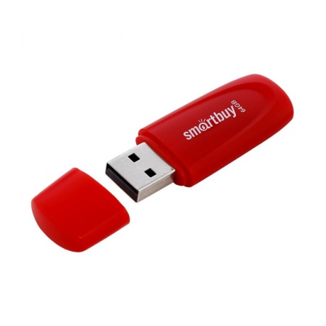 Флешка 64Gb SmartBuy Scout Red SB064GB2SCR - фото 2
