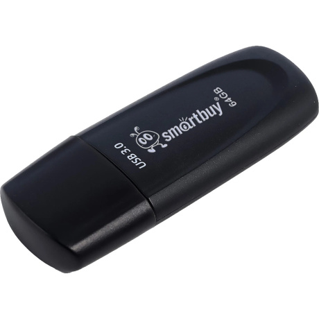 Флешка 64Gb SmartBuy Scout USB 3.1 Black SB064GB3SCK - фото 1