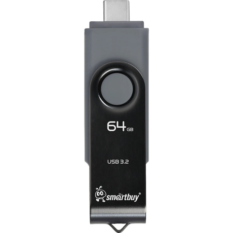 Флешка 64Gb SmartBuy Twist Dual SB064GB3DUOTWK - фото 3