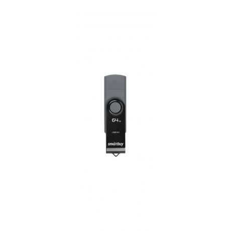 Флешка 64Gb SmartBuy Twist Dual SB064GB3DUOTWK - фото 1