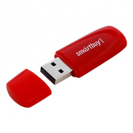 Флешка 8Gb SmartBuy Scout Red SB008GB2SCR - фото 2