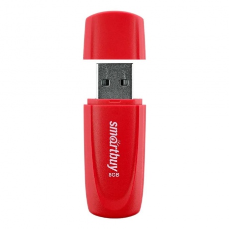 Флешка 8Gb SmartBuy Scout Red SB008GB2SCR - фото 3