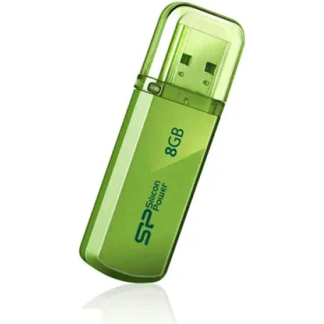 Флешка Silicon Power Helios 101 SP008GBUF2101V1N 8GB green