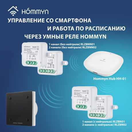 Вентилятор вытяжной Royal Thermo Calipso RAFC 100 Black - фото 12