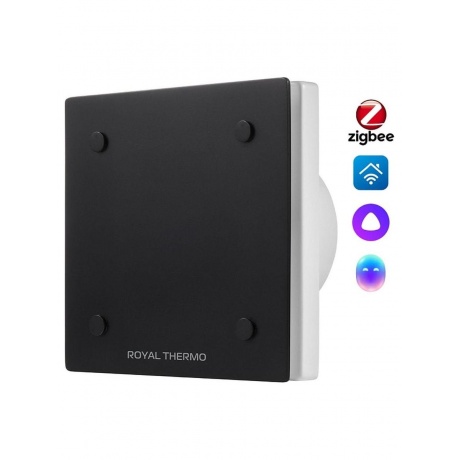 Вентилятор вытяжной Royal Thermo Calipso RAFC 100 Black - фото 1
