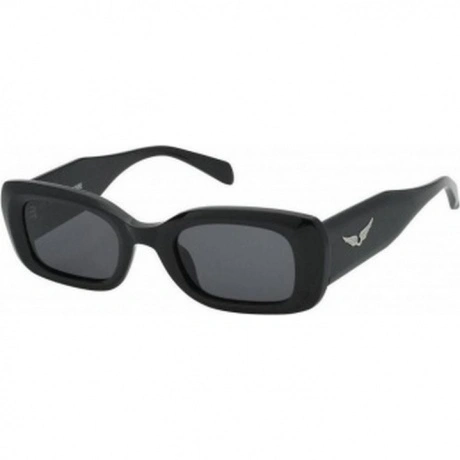 Солнцезащитные очки женские Zadig&Voltaire SZV372 Shiny Black (2...