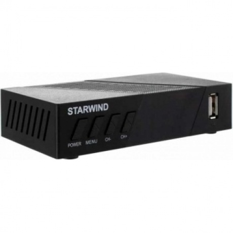 TV-тюнер DVB-T2 Starwind CT-140, черный - фото 1