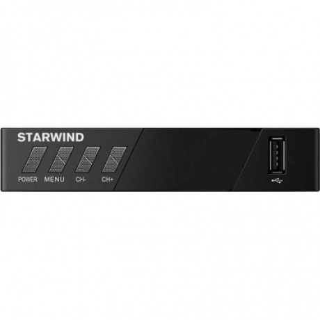 TV-тюнер DVB-T2 Starwind CT-140, черный - фото 2