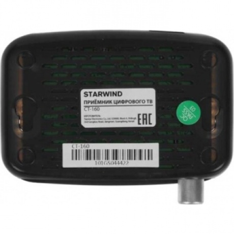 TV-тюнер DVB-T2 Starwind CT-160, черный - фото 7