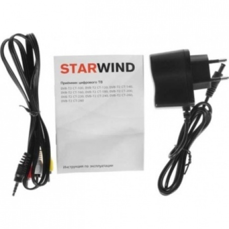 TV-тюнер DVB-T2 Starwind CT-160, черный - фото 9