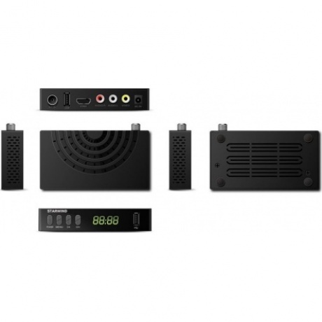 TV-тюнер DVB-T2 Starwind CT-220, черный - фото 2