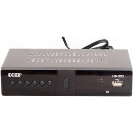 TV-тюнер DVB-T2 Сигнал Эфир HD-225, черный