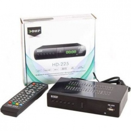 TV-тюнер DVB-T2 Сигнал Эфир HD-225, черный - фото 4