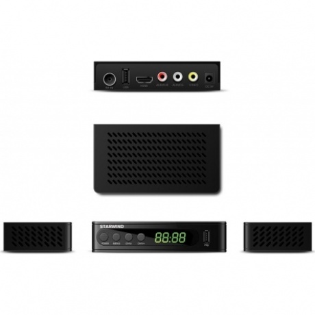 TV-тюнер DVB-T2 Starwind CT-200, черный - фото 4