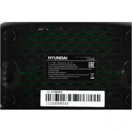Цифровой TV ресивер HYUNDAI H-DVB460 черный - фото 18