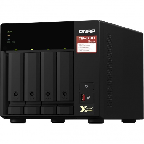 Сетевое хранилище QNAP (TS-473A-8G) - фото 3