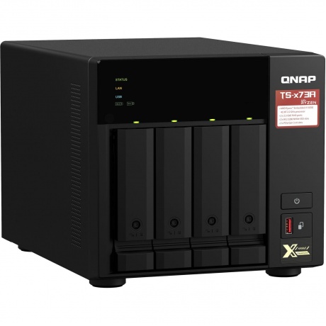 Сетевое хранилище QNAP (TS-473A-8G) - фото 4