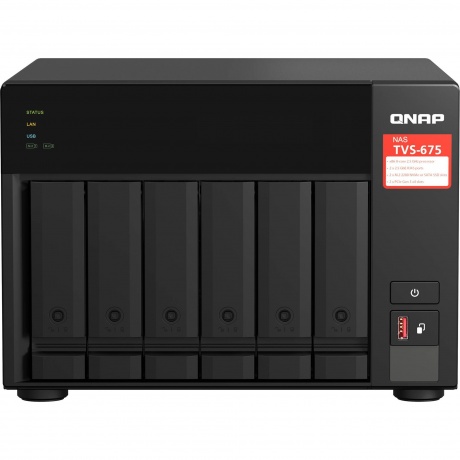 Сетевое хранилище QNAP (TVS-675-8G) - фото 1