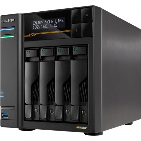 Система хранения данных ASUSTOR AS6804T (90IX01T4-BW3S00) - фото 1