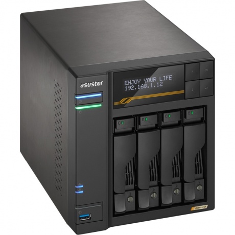 Система хранения данных ASUSTOR AS6804T (90IX01T4-BW3S00) - фото 6