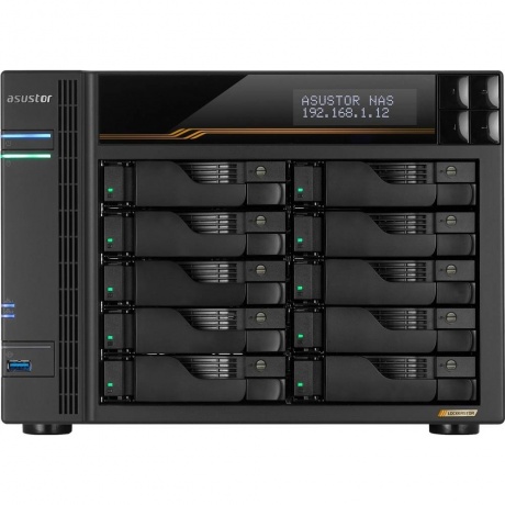 Система хранения данных ASUSTOR AS6810T (90IX01T0-BW3S00) - фото 3