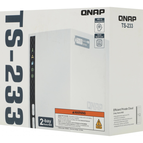 Система хранения данных QNAP TS-223-EU-RU - фото 10