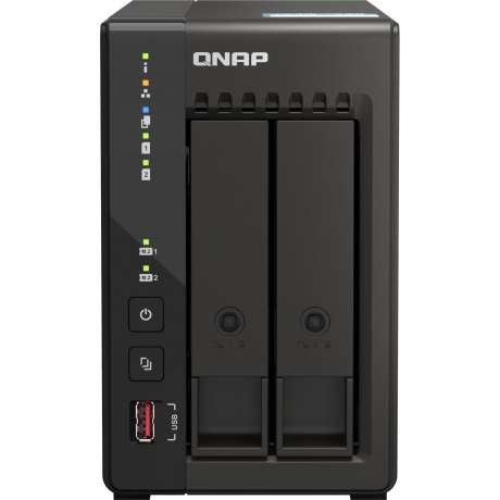Система хранения данных QNAP TS-253E-8G-EU-QL - фото 3