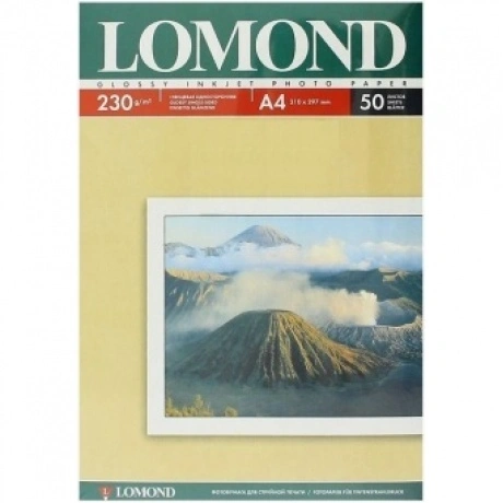 Бумага Lomond 0102022 A4/230г/м2/50л./белый глянцевое для струйн...