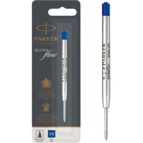 Стержень шариковый Parker QuinkFlow Z08 (CW1950371) M 1мм синие ...