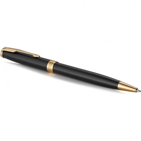 Ручка шариковая Parker Sonnet Core K530 (1931497) LaqBlack GT M ...