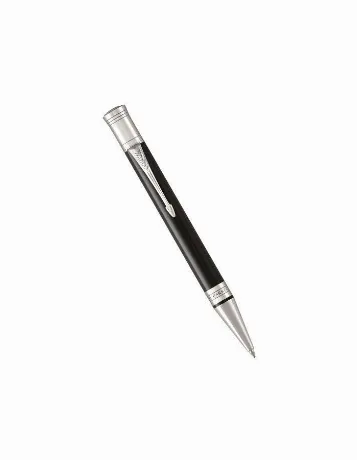 Ручка шариковая Parker Duofold K74 (1931390) Black CT M черные ч...