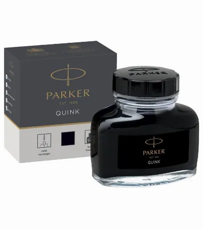 Флакон с чернилами Parker Quink Ink Z13 (1950375) черный чернила...
