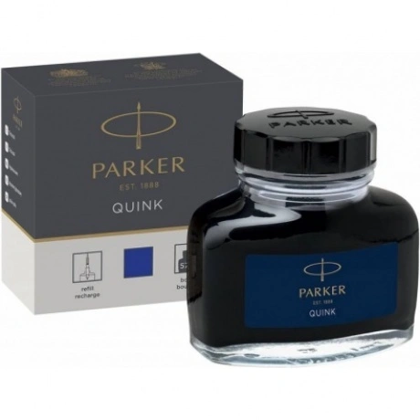 Флакон с чернилами Parker Quink Ink Z13 (1950376) синие чернила ...