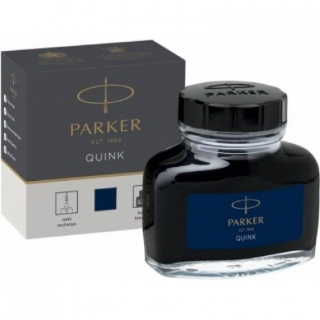 Флакон с чернилами Parker Quink Ink Z13 (1950378) черный/синие ч...