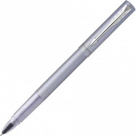 Ручка роллер Parker Vector XL (2159775) серебристый/синий F черн...
