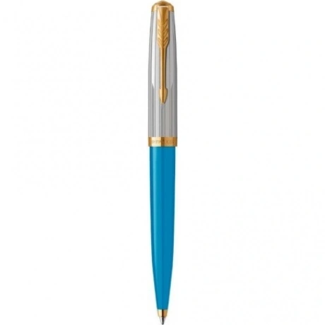 Ручка шариков. Parker 51 Premium (CW2169080) Turquoise GT M черн...