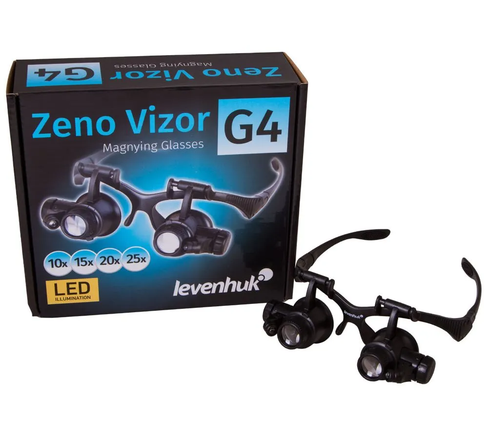 Лупа-очки Levenhuk Zeno Vizor G4 - фото 4