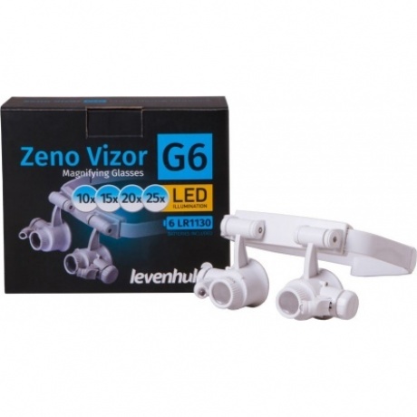 Лупа-очки Levenhuk Zeno Vizor G6 - фото 10