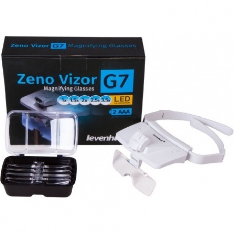 Лупа-очки Levenhuk Zeno Vizor G7 - фото 2