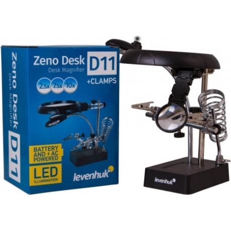 Лупа настольная Levenhuk Zeno Desk D11 - фото 3