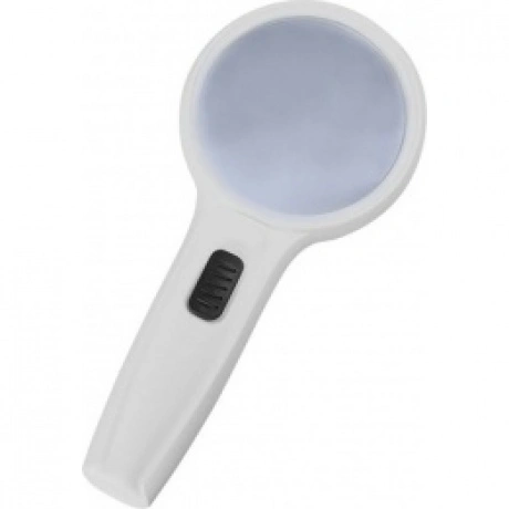 Лупа Kromatech ручная круглая 10x, 75 мм, с подсветкой (3 LED) T...