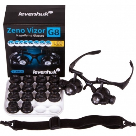 Лупа-очки Levenhuk Zeno Vizor G8 - фото 2